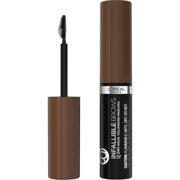 L'Oreal Paris Infallible Volumizing 24H Wear Brow Mascara, L...