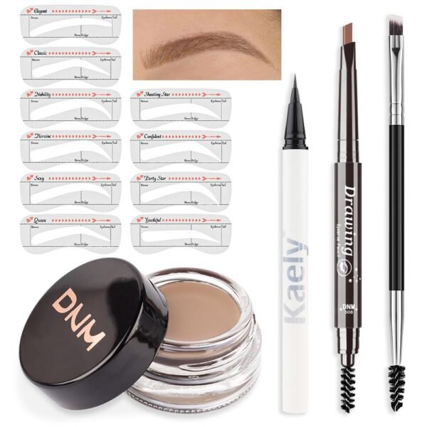 evpct Eyebrow Stamp Pencil Kit for Eyebrows, Makeup Brow