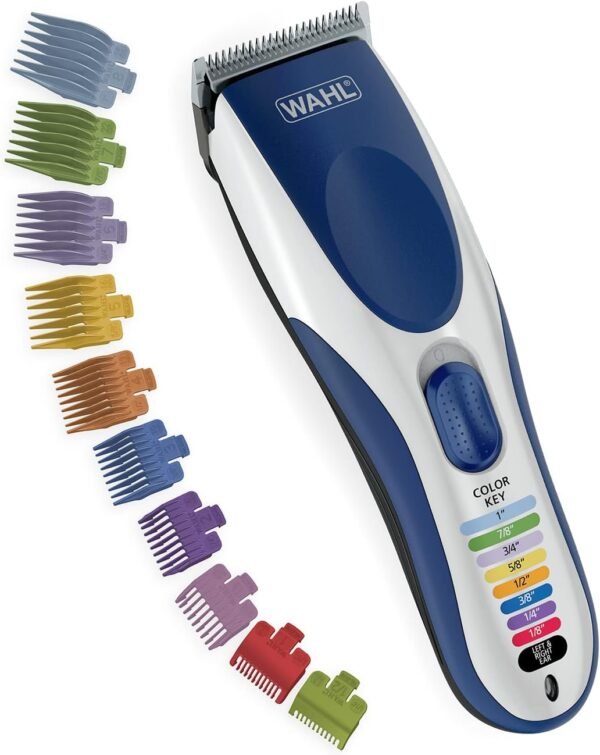 Wahl Color Pro Cordless Rechargeable Hair Clipper & Trimmer ...