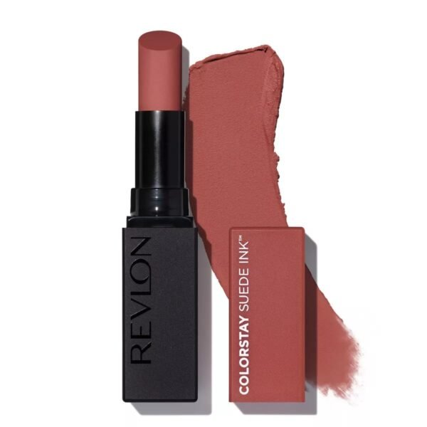 REVLON Lipstick, ColorStay Suede Ink, Built-in Primer