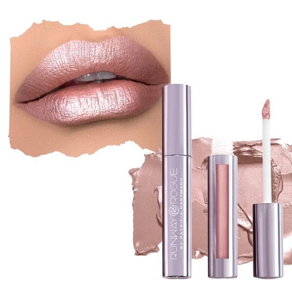 Runway Rogue Pearl Glam Long Wear Shimmer Liquid Lipstick, M...