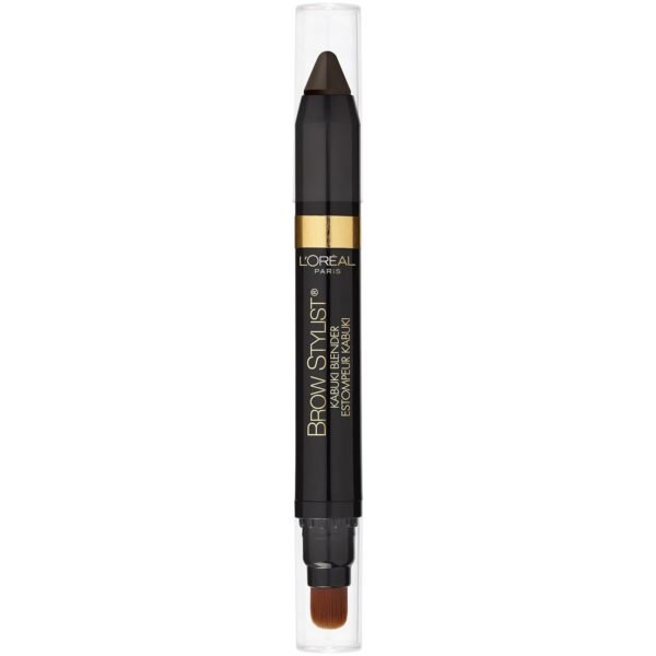 L'Oreal Paris Brow Stylist Kabuki Blender Brow Crayon, Dark ...