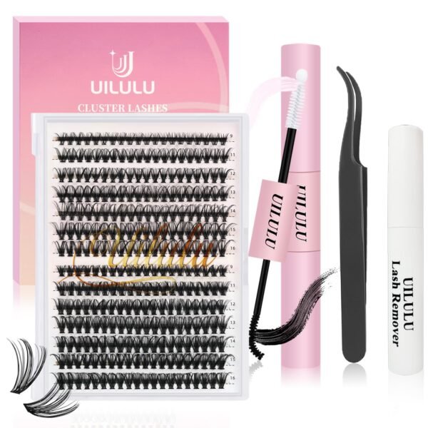 DIY Lash Extension Kit 280pcs Individual Lashes Clusters D C...