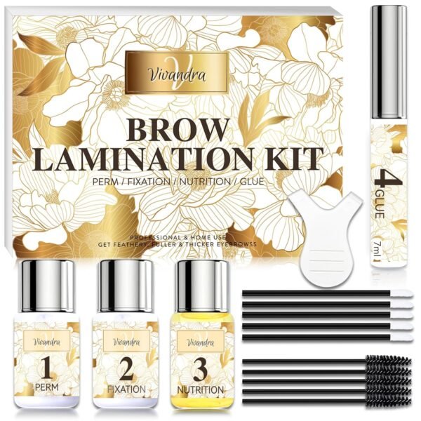 Brow Lamination Kit, Mini Eyebrow Lamination Kit At Home DIY...