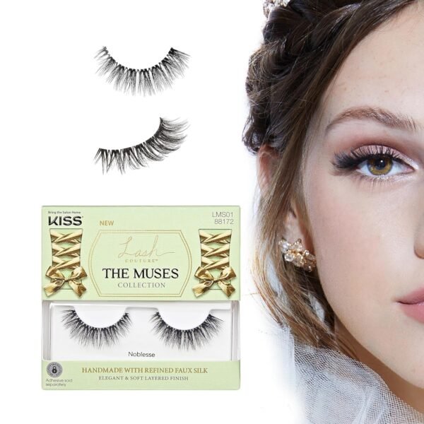 KISS Lash Couture The Muses Collection False Eyelashes, 'Nob...